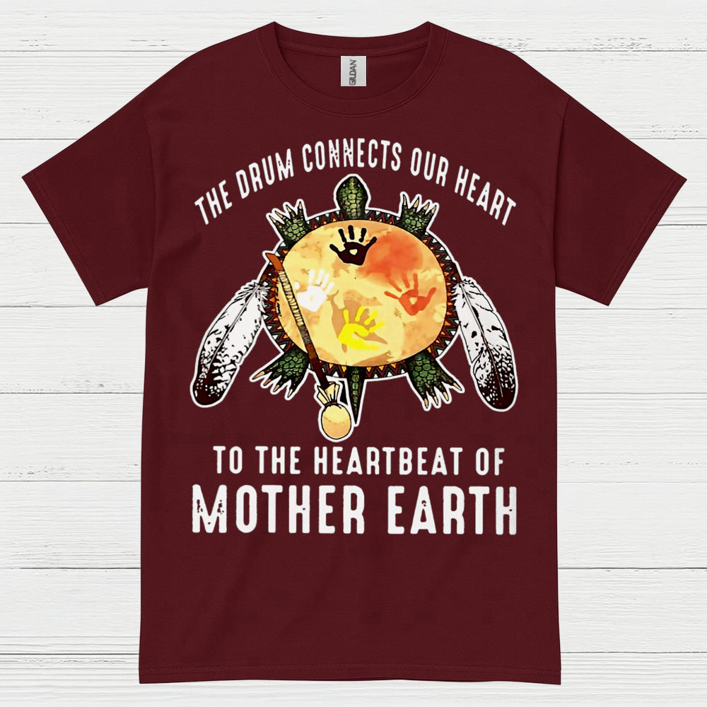 Mother Earth Drum T Shirt