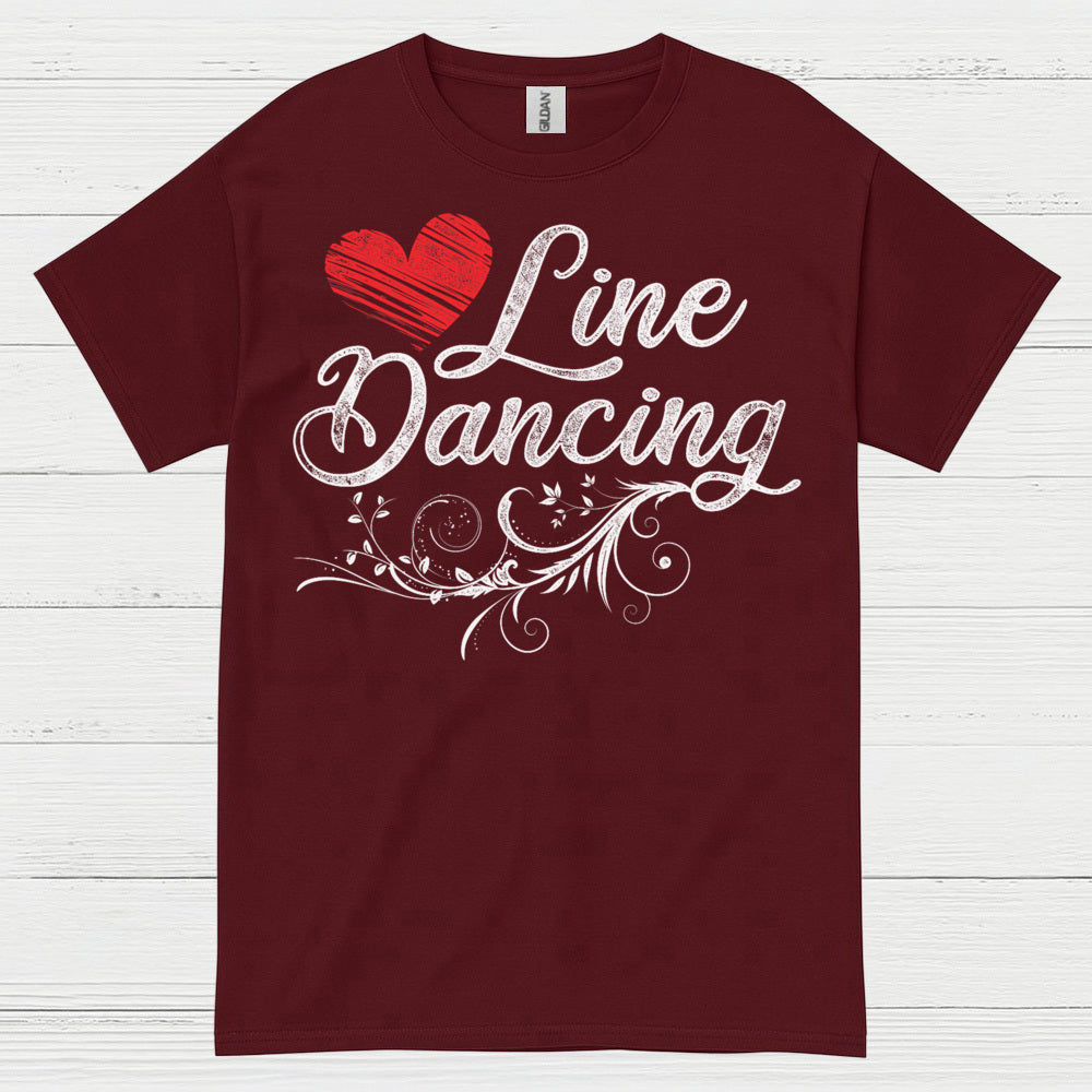 Love Line Dancing Country T Shirt