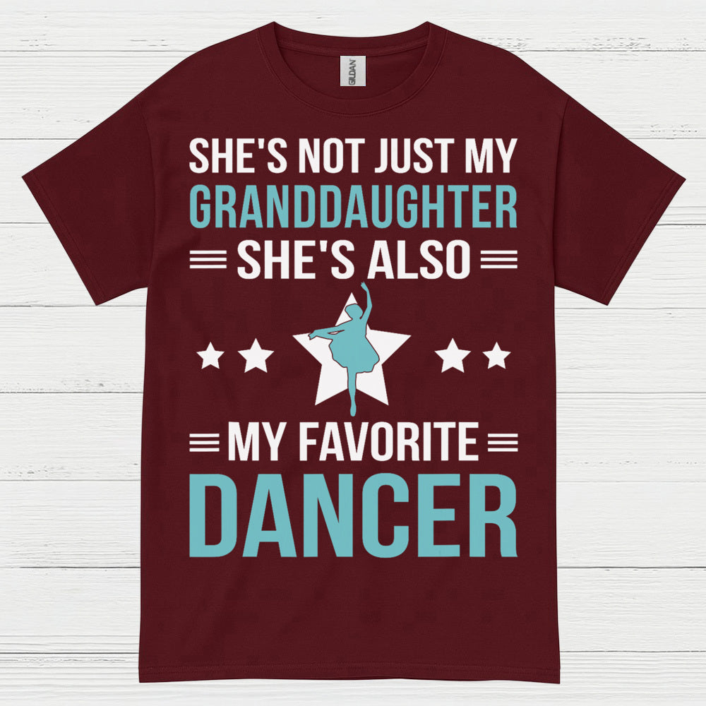 Favorite Granddaughter Dancer Family T Shirt