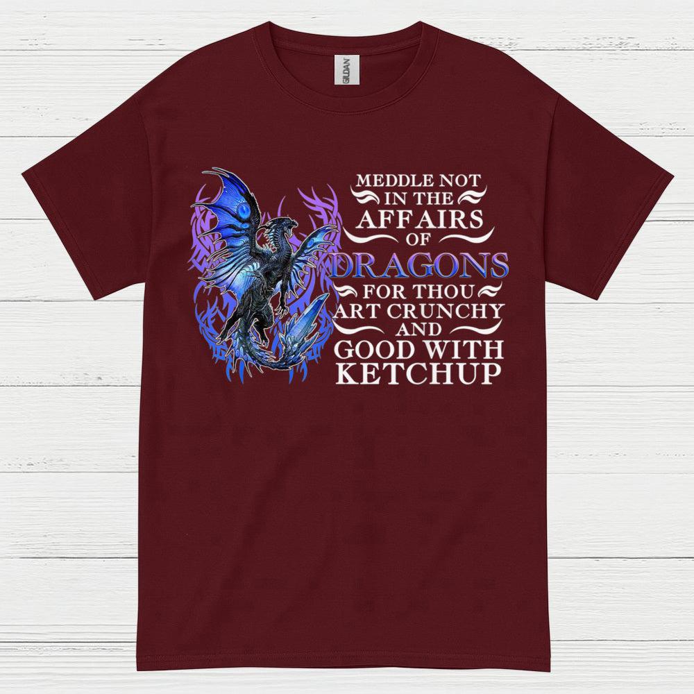 Good With Ketchup Dragon T Shirt