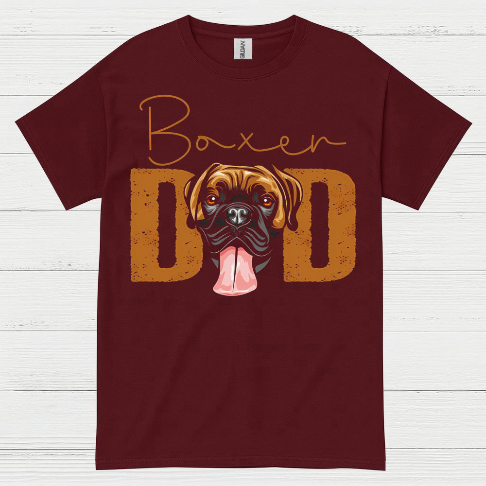 Boxer Dad Funny T Shirt