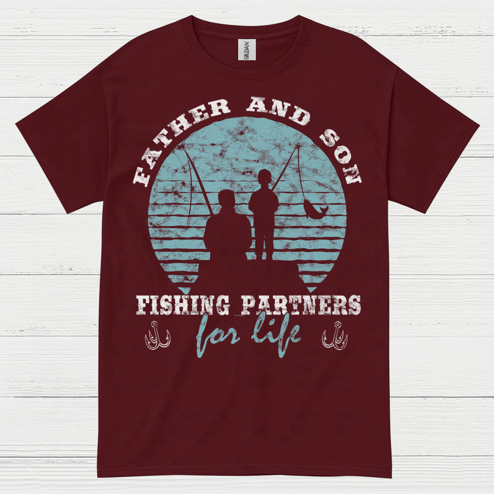 Father And Son Fishing T Shirt
