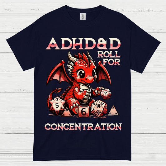 ADHD Dragon Gamer T Shirt