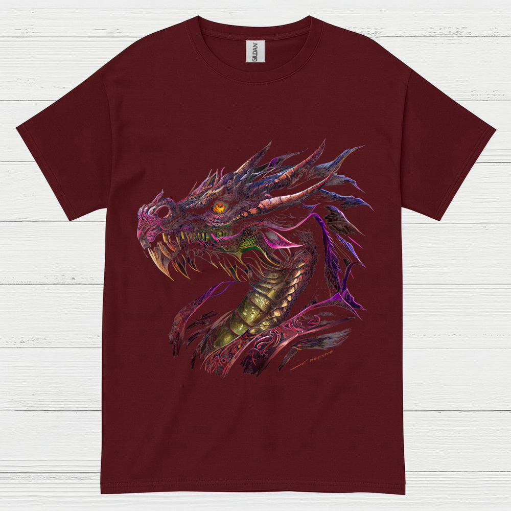 Fierce Dragon Head T Shirt