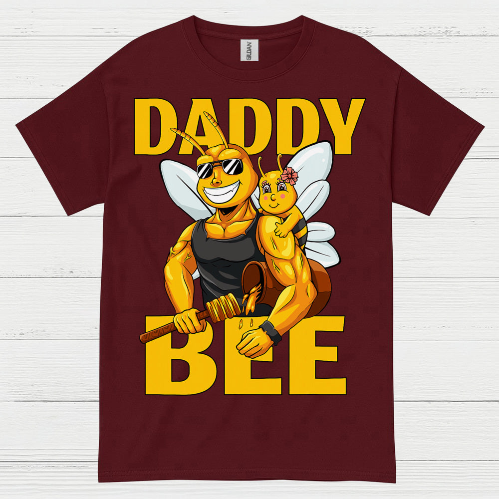 Daddy Bee Funny Fatherhood T Shirt