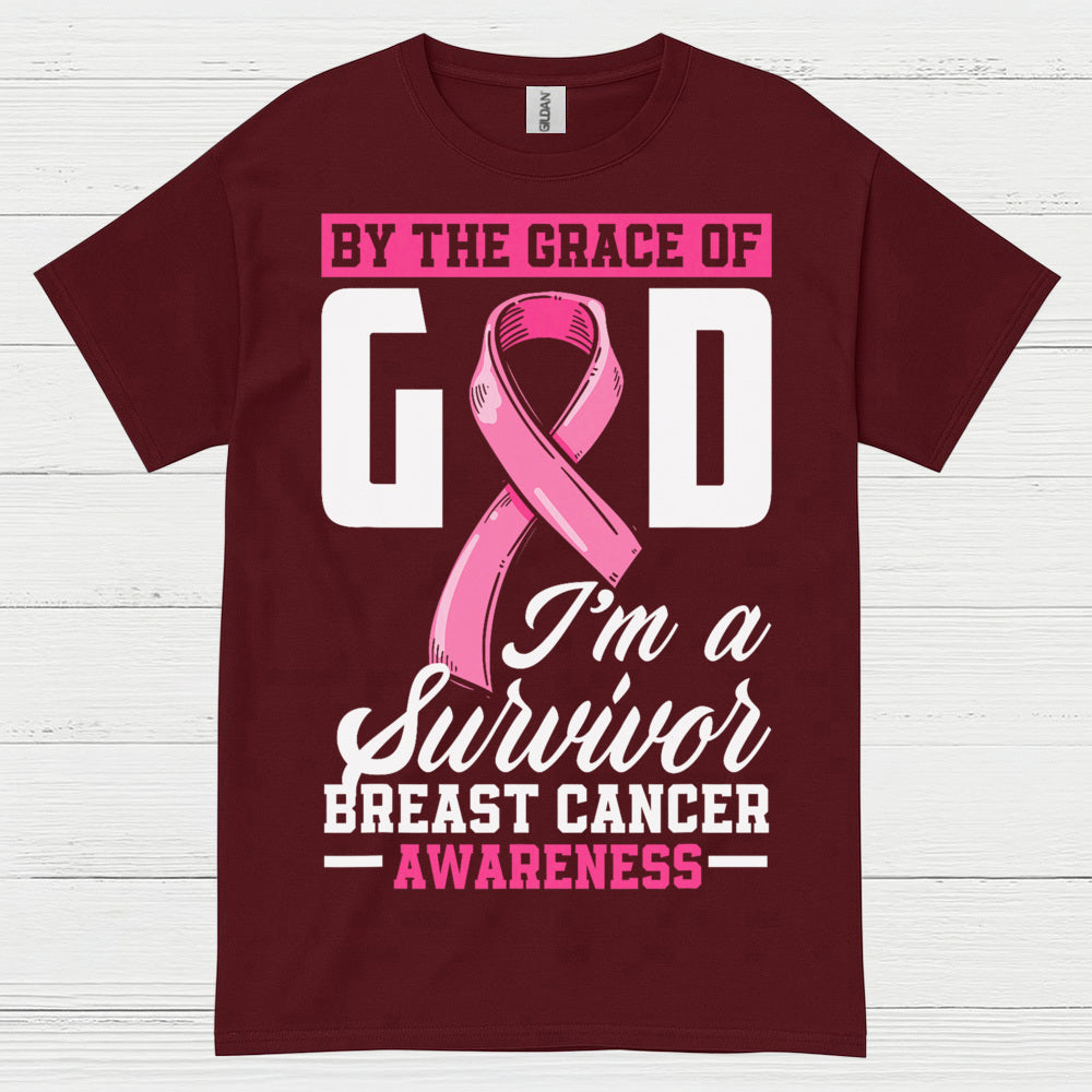Breast Cancer Survivor Faith Ribbon T Shirt