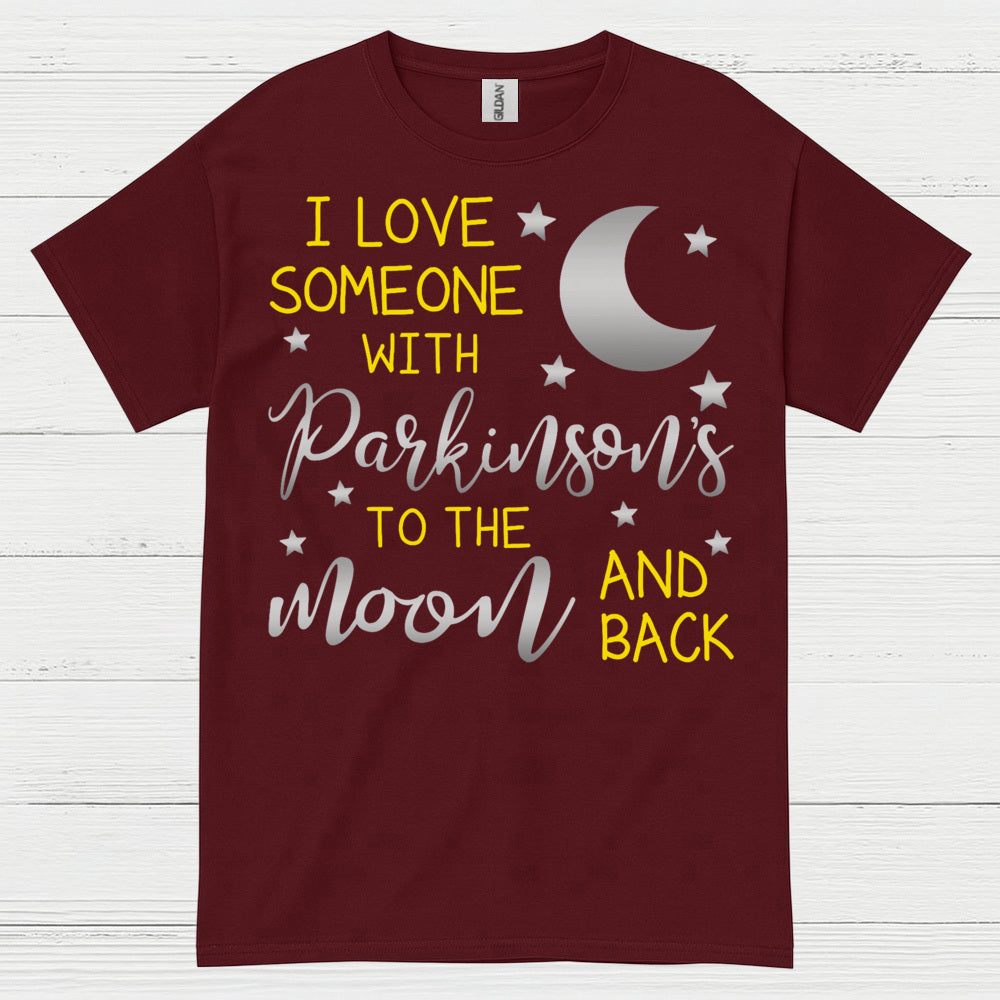 Love Someone With Parkinsons Moon T Shirt