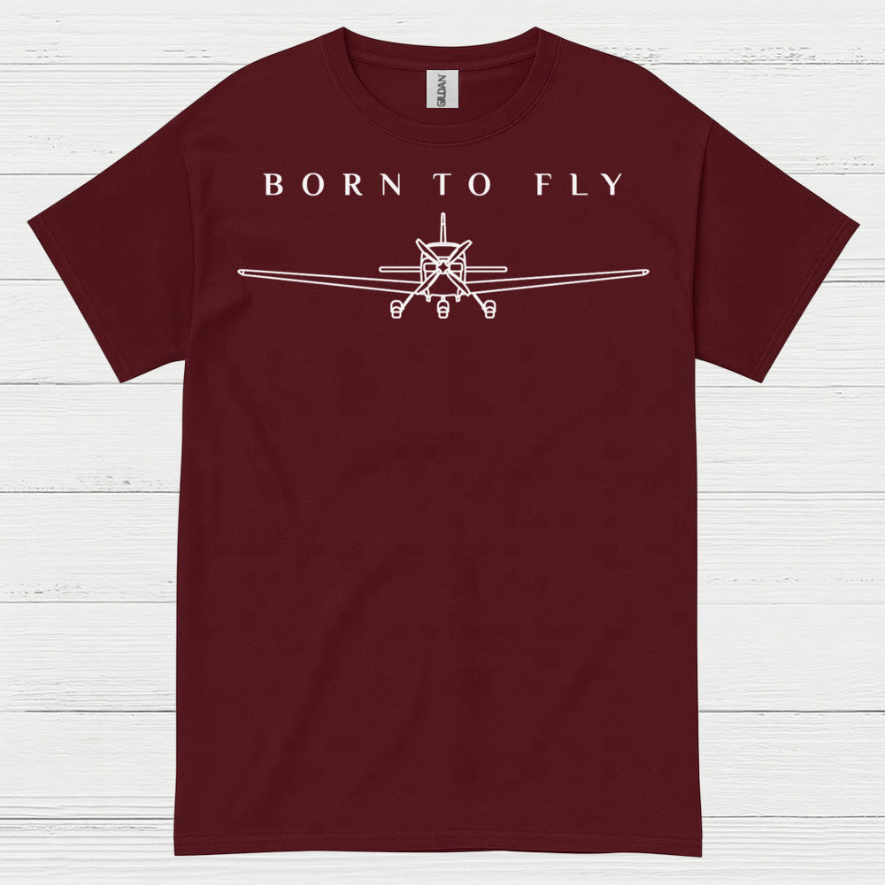 Born To Fly Aviation T Shirt