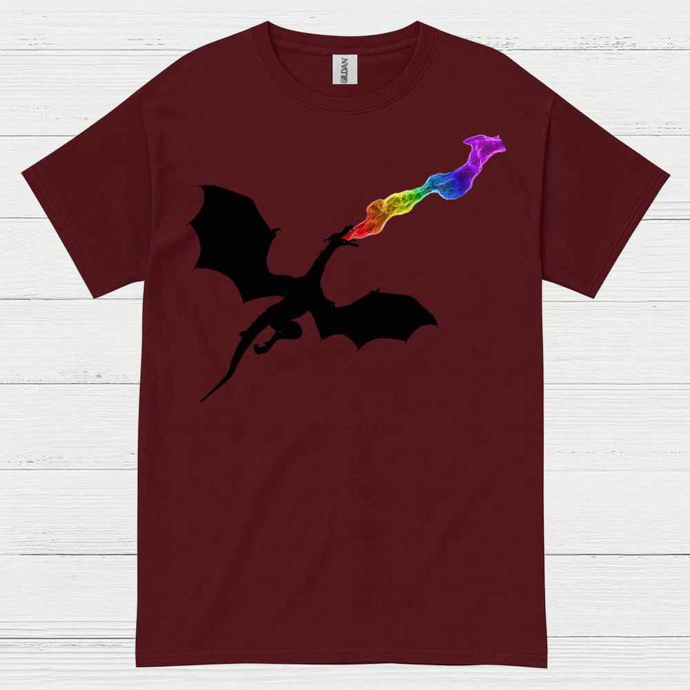 Rainbow Dragon Pride T Shirt