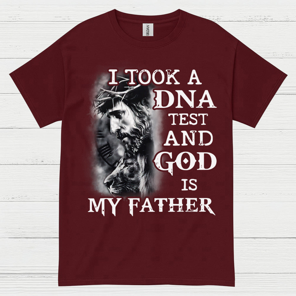 God Is My Father DNA Test Christian T Shirt