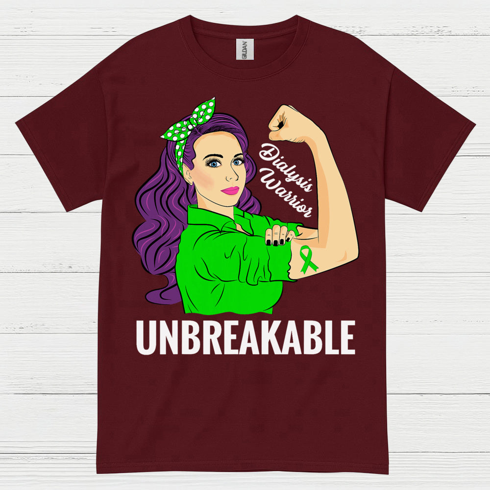 Dialysis Warrior Unbreakable Strength T Shirt