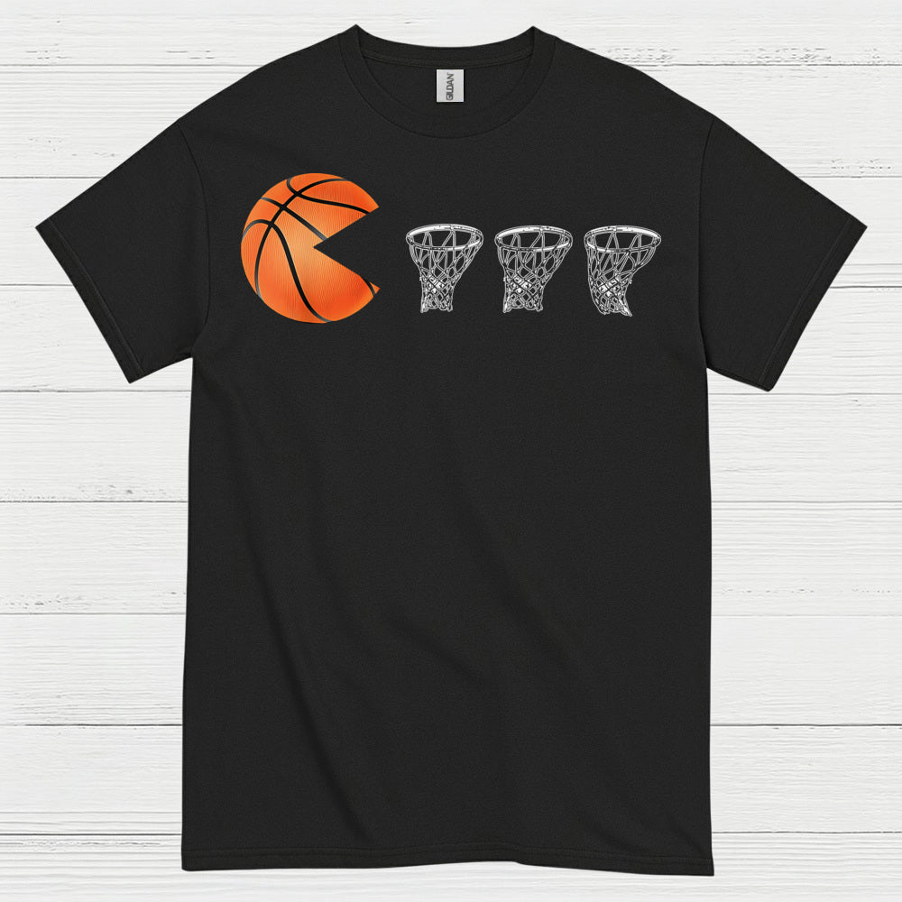 Basketball Pacman Hoops T Shirt