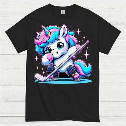 Cute Unicorn Hockey T-Shirt