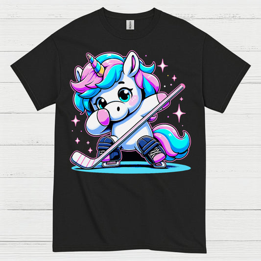 Cute Unicorn Hockey T-Shirt