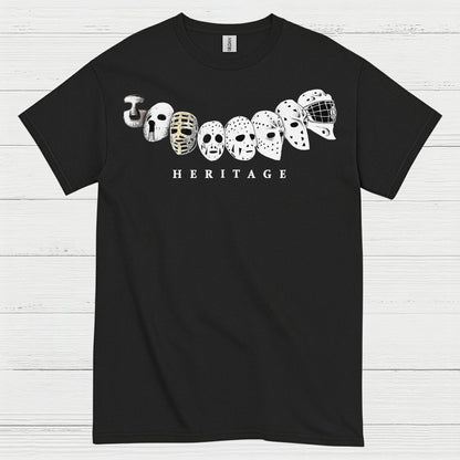 Hockey Heritage Goalie Mask Evolution T Shirt