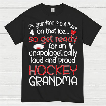 Loud And Proud Hockey Grandma T Shirt