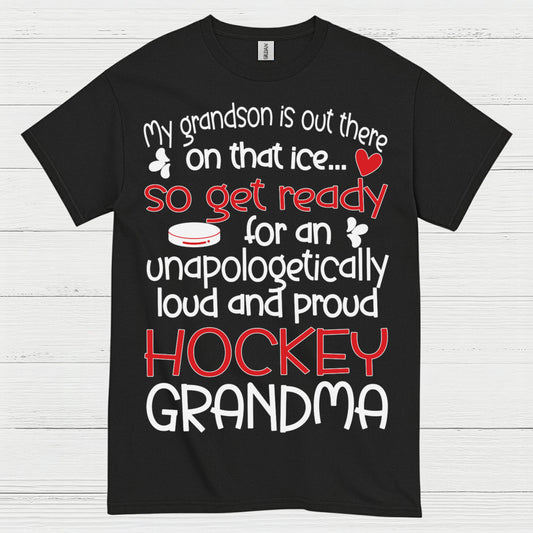 Loud And Proud Hockey Grandma T Shirt