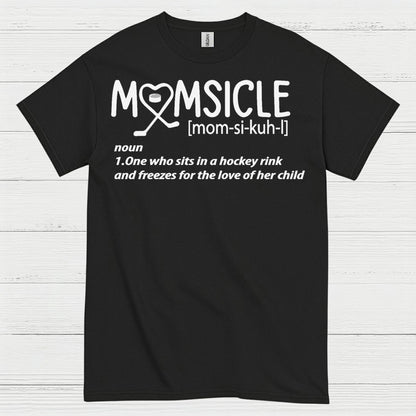Momsicle Hockey Mom Definition T Shirt