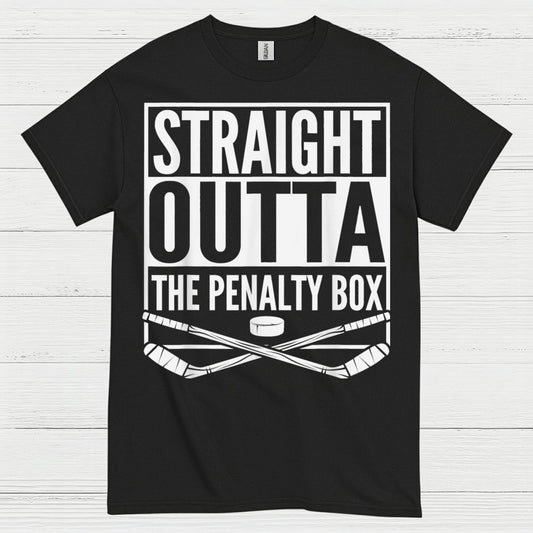 Straight Outta The Penalty Box Hockey T-Shirt