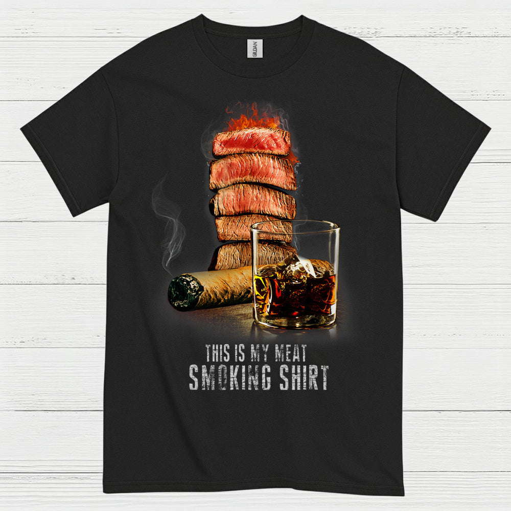 Meat Smoking Shirt BBQ T Shirt