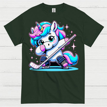 Cute Unicorn Hockey T-Shirt