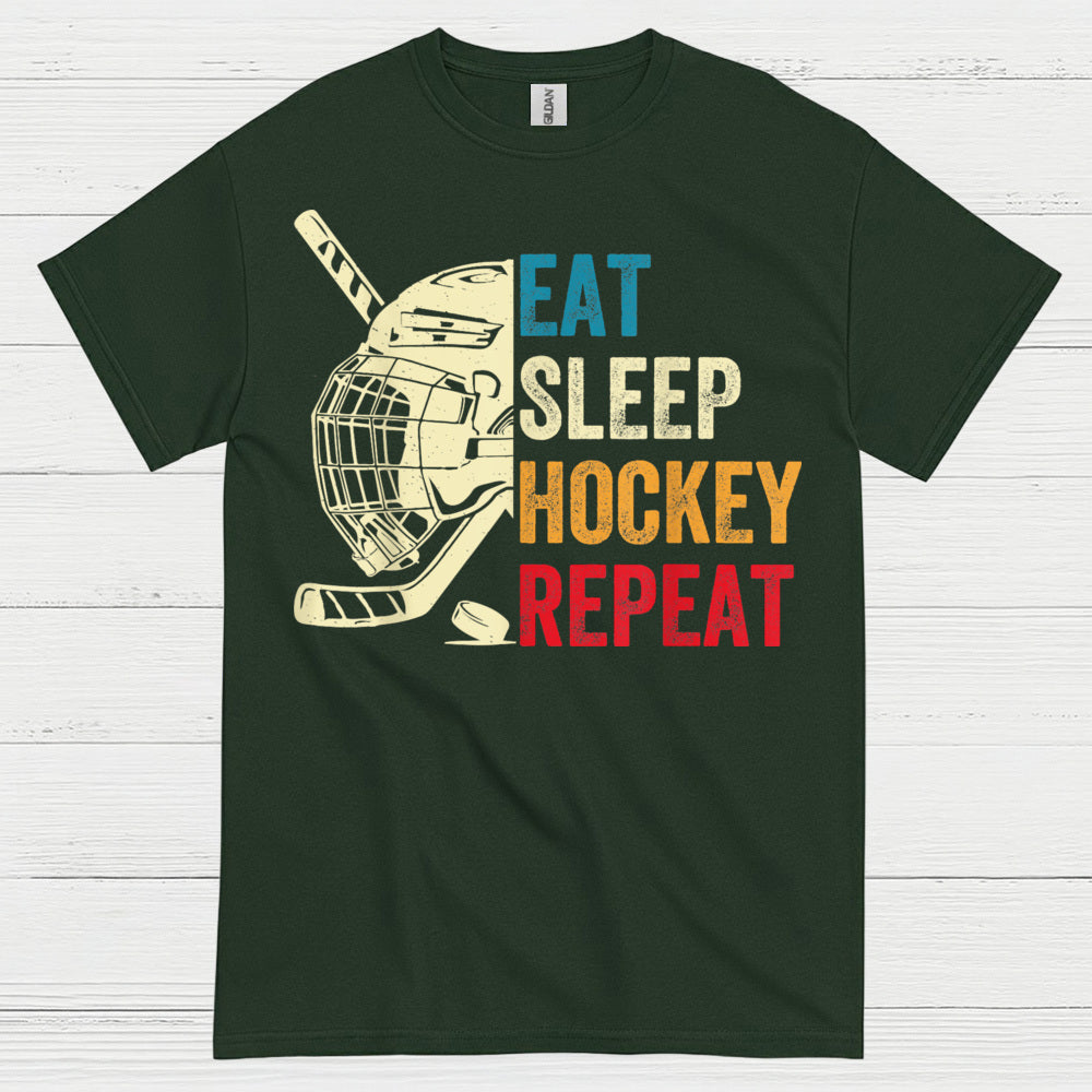 Eat Sleep Hockey Repeat T-Shirt