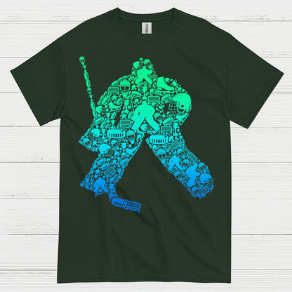 Hockey Goalie Silhouette T-Shirt