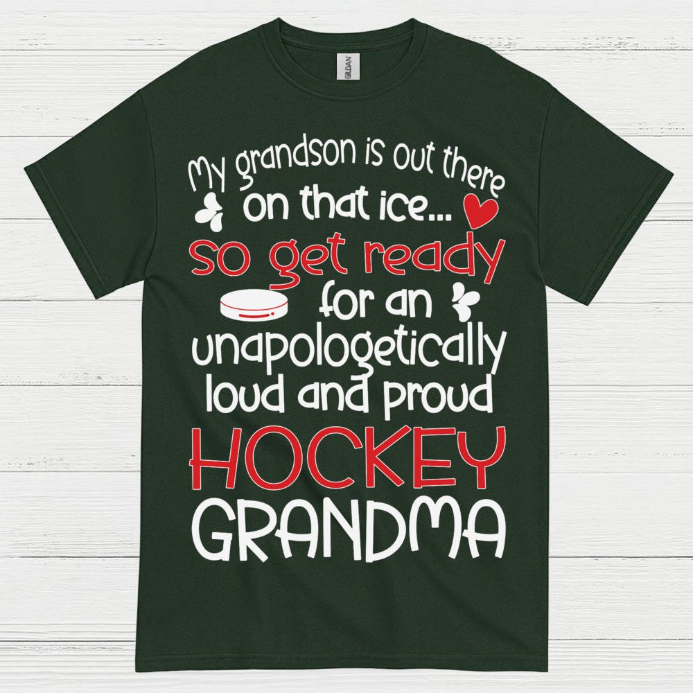 Loud And Proud Hockey Grandma T Shirt