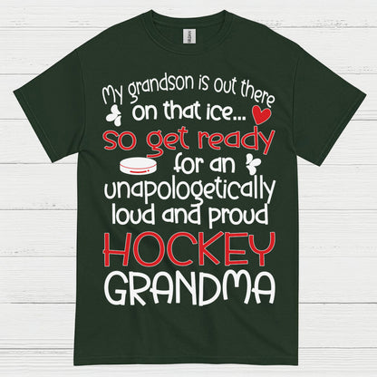 Loud And Proud Hockey Grandma T Shirt