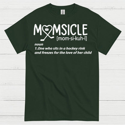 Momsicle Hockey Mom Definition T Shirt