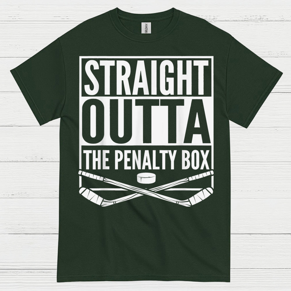Straight Outta The Penalty Box Hockey T-Shirt