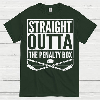 Straight Outta The Penalty Box Hockey T-Shirt