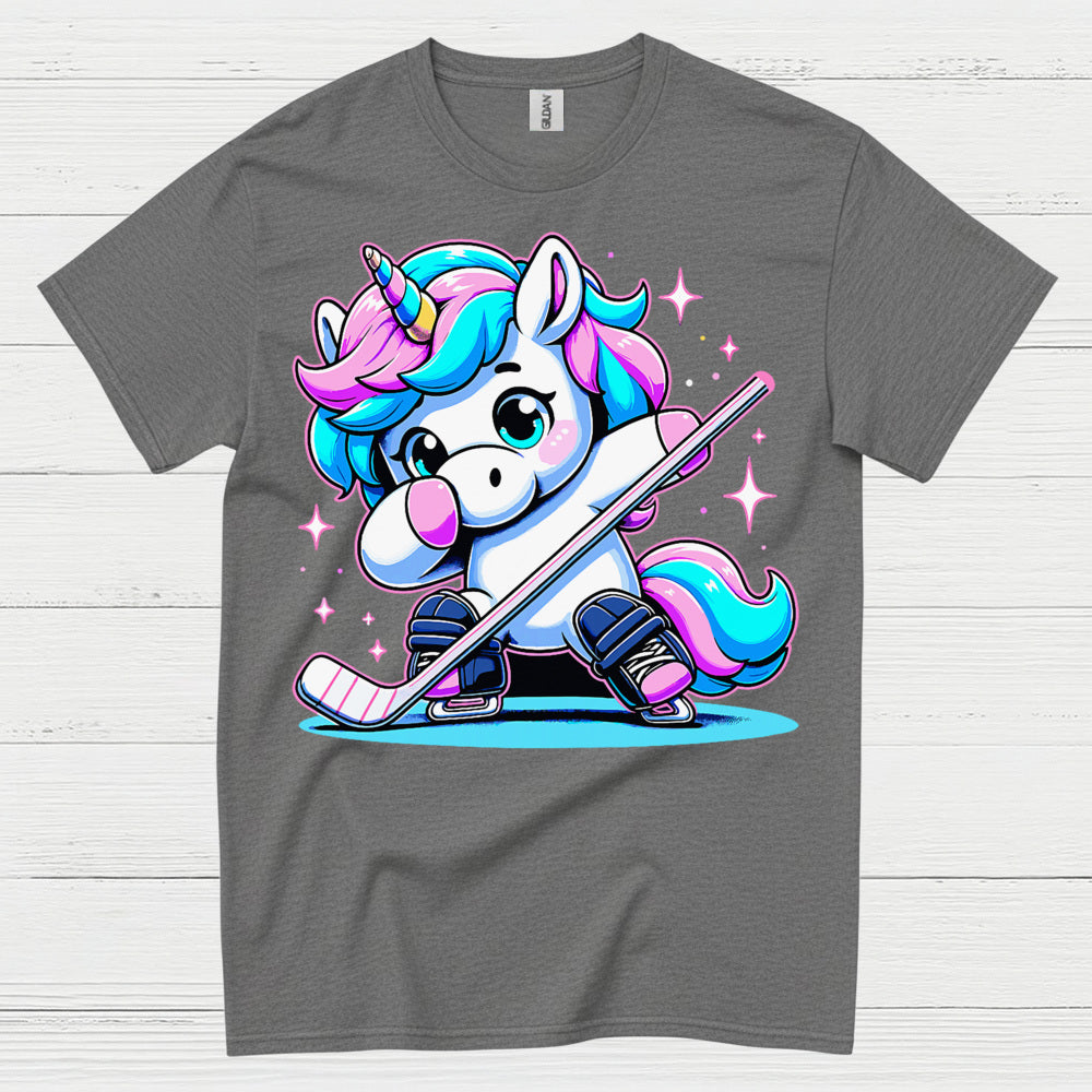 Cute Unicorn Hockey T-Shirt