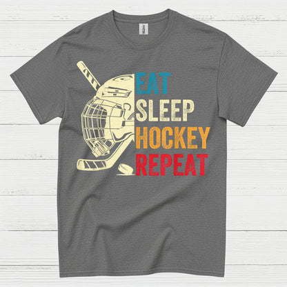 Eat Sleep Hockey Repeat T-Shirt