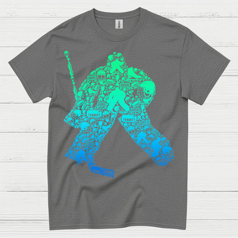 Hockey Goalie Silhouette T-Shirt