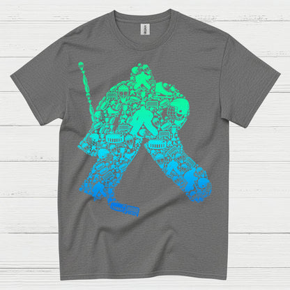 Hockey Goalie Silhouette T-Shirt