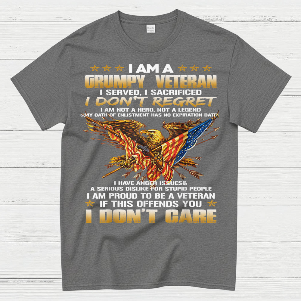 I Am A Grumpy Veteran T-Shirt