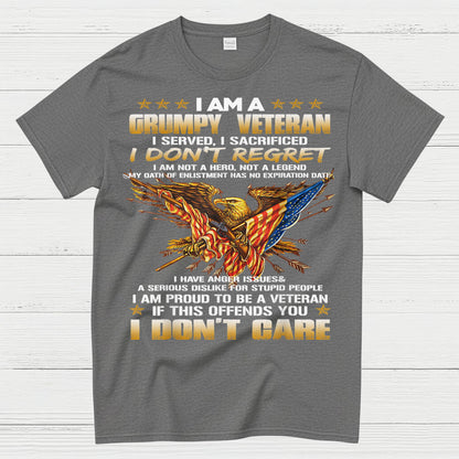 I Am A Grumpy Veteran T-Shirt