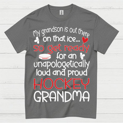 Loud And Proud Hockey Grandma T Shirt