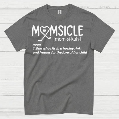 Momsicle Hockey Mom Definition T Shirt