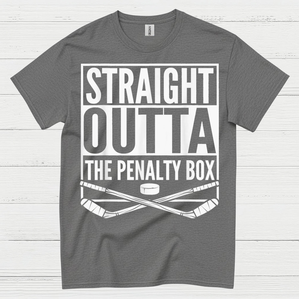 Straight Outta The Penalty Box Hockey T-Shirt