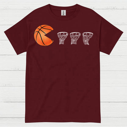 Basketball Pacman Hoops T Shirt