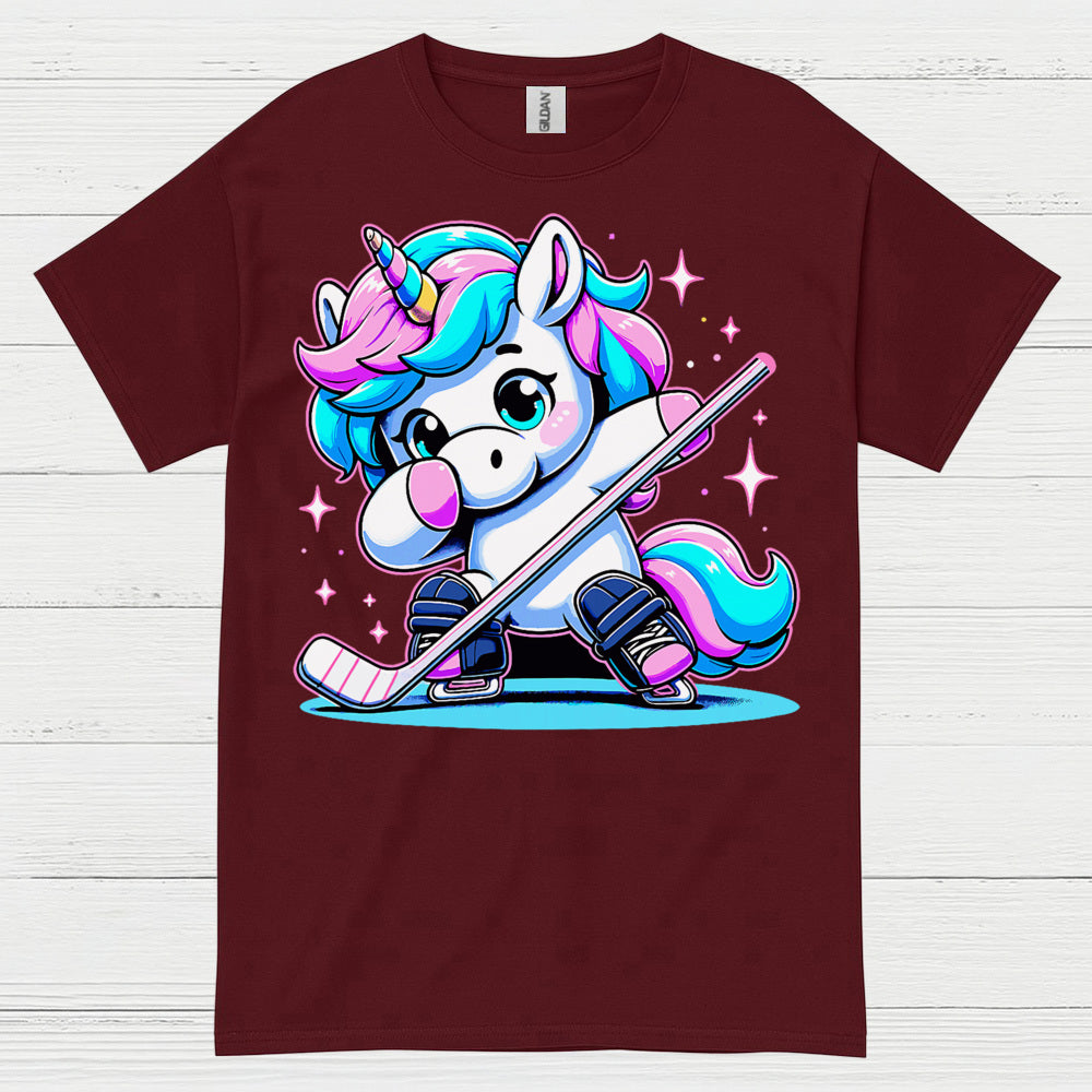 Cute Unicorn Hockey T-Shirt
