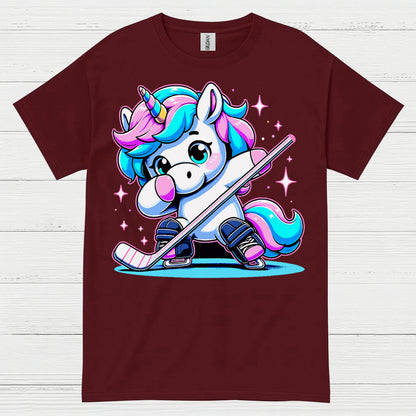 Cute Unicorn Hockey T-Shirt
