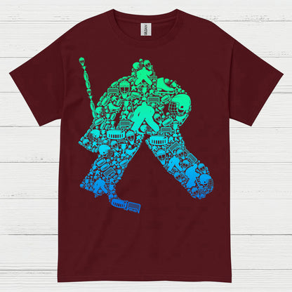 Hockey Goalie Silhouette T-Shirt
