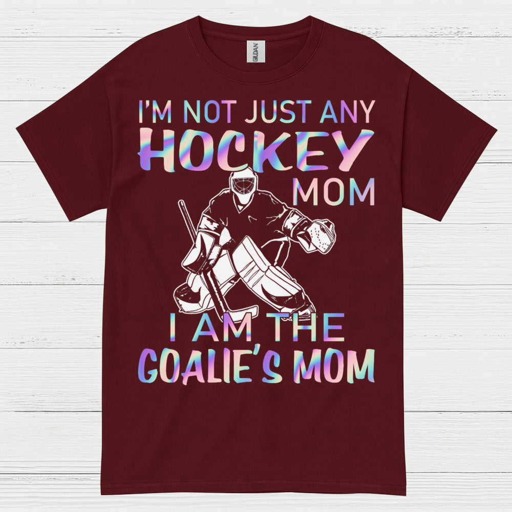 I’m The Goalie’s Mom Hockey T-Shirt