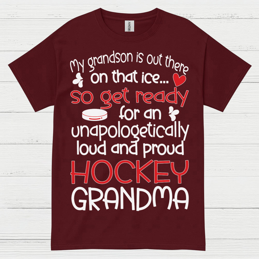 Loud And Proud Hockey Grandma T Shirt