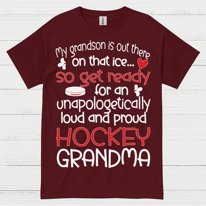 Loud And Proud Hockey Grandma T Shirt