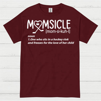 Momsicle Hockey Mom Definition T Shirt