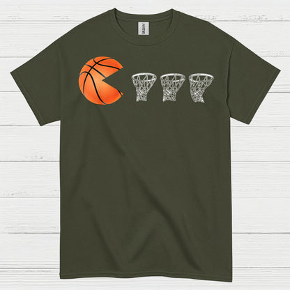Basketball Pacman Hoops T Shirt